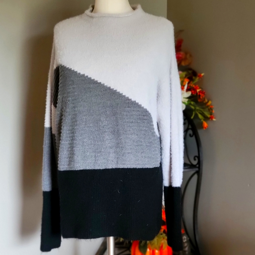 Super Plush Scarlett Love Asymetric Knit Sweater